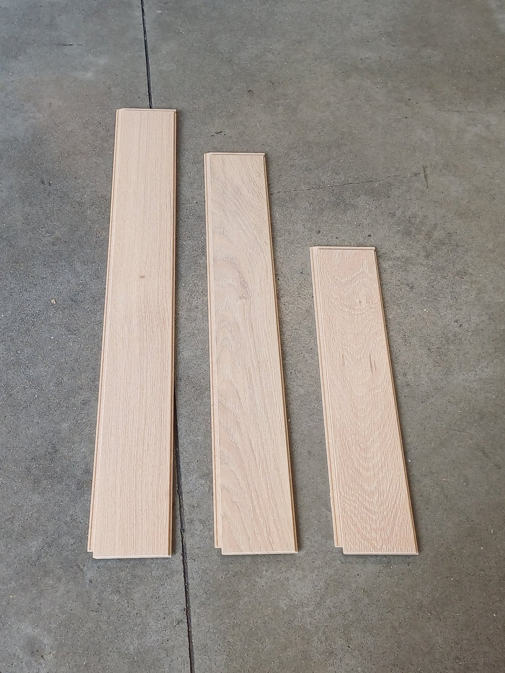 Parquet Contrecollé Broceliande S 90x1210 Clic HDF 12mm Chene Cérusé Blanc (4 chanfreins) ref 69575660