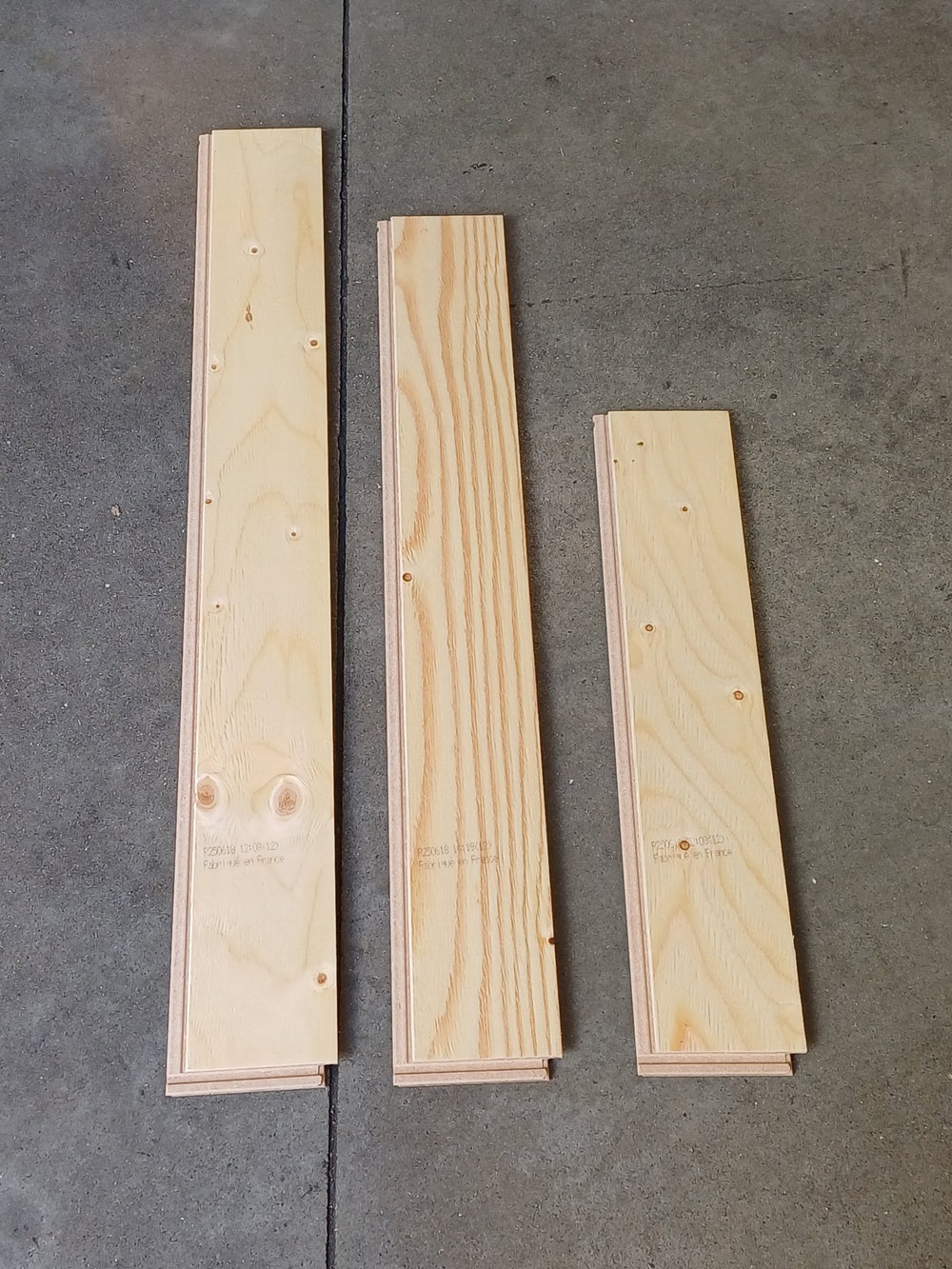 Parquet Contrecollé Broceliande S 90x1210 Clic HDF 12mm Chene Cérusé Blanc (4 chanfreins) ref 69575660