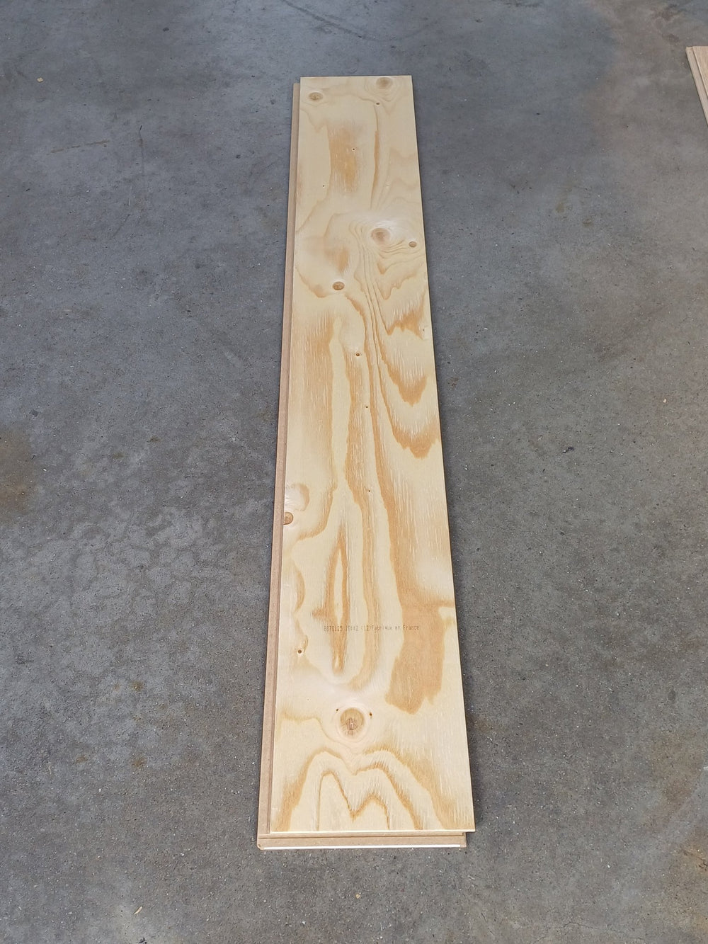 Parquet Contrecollé Broceliande XL 184x1210 Unifit HDF 12mm Chene Cérusé Blanc (2 chanfreins) ref 80179155