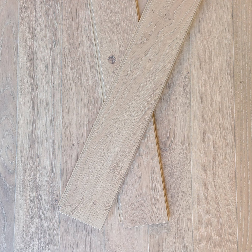 Parquet Contrecollé Diva 90x385 - 1180 Clic HDF 12mm Chene Zenitude Huilé Tufeau (4 chanfreins)