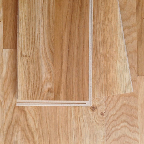 Parquet Contrecollé Ecofloor 139x1500 Clic HDF 14mm Chene Tradition Satiné