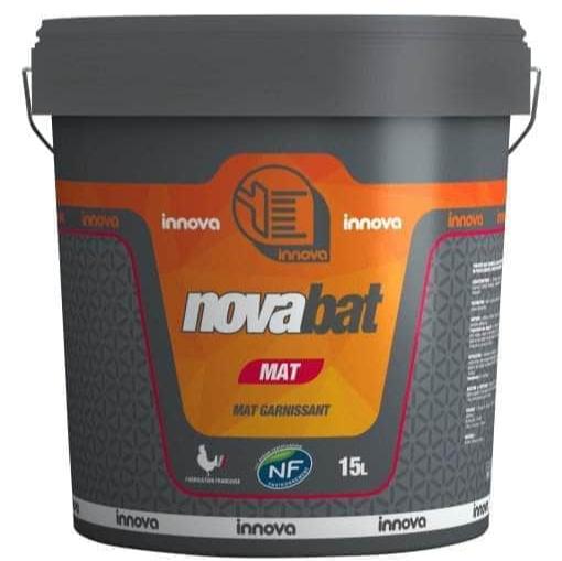 Peinture Novabat Acrylique Mat blanc 15L
