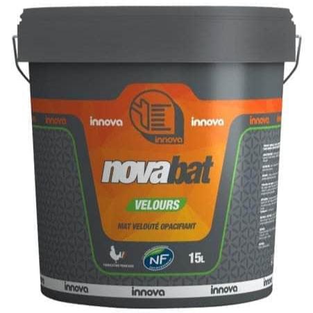 Peinture Novabat Acrylique Velours blanc 15L