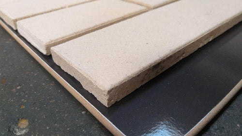 Plaquette Terre cuite naturelle Lumière - 220 x 60 x 12 mm