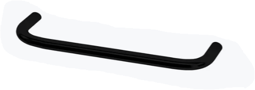 Porte serviettes fixe 350 mm noirt PVD mat