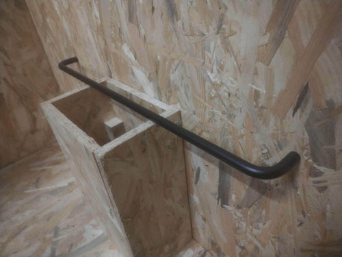 Porte Seviettes fixe 600 mm Noire