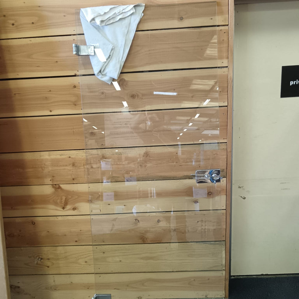 Porte vitrée - 820 x 203,5 x 8 mm