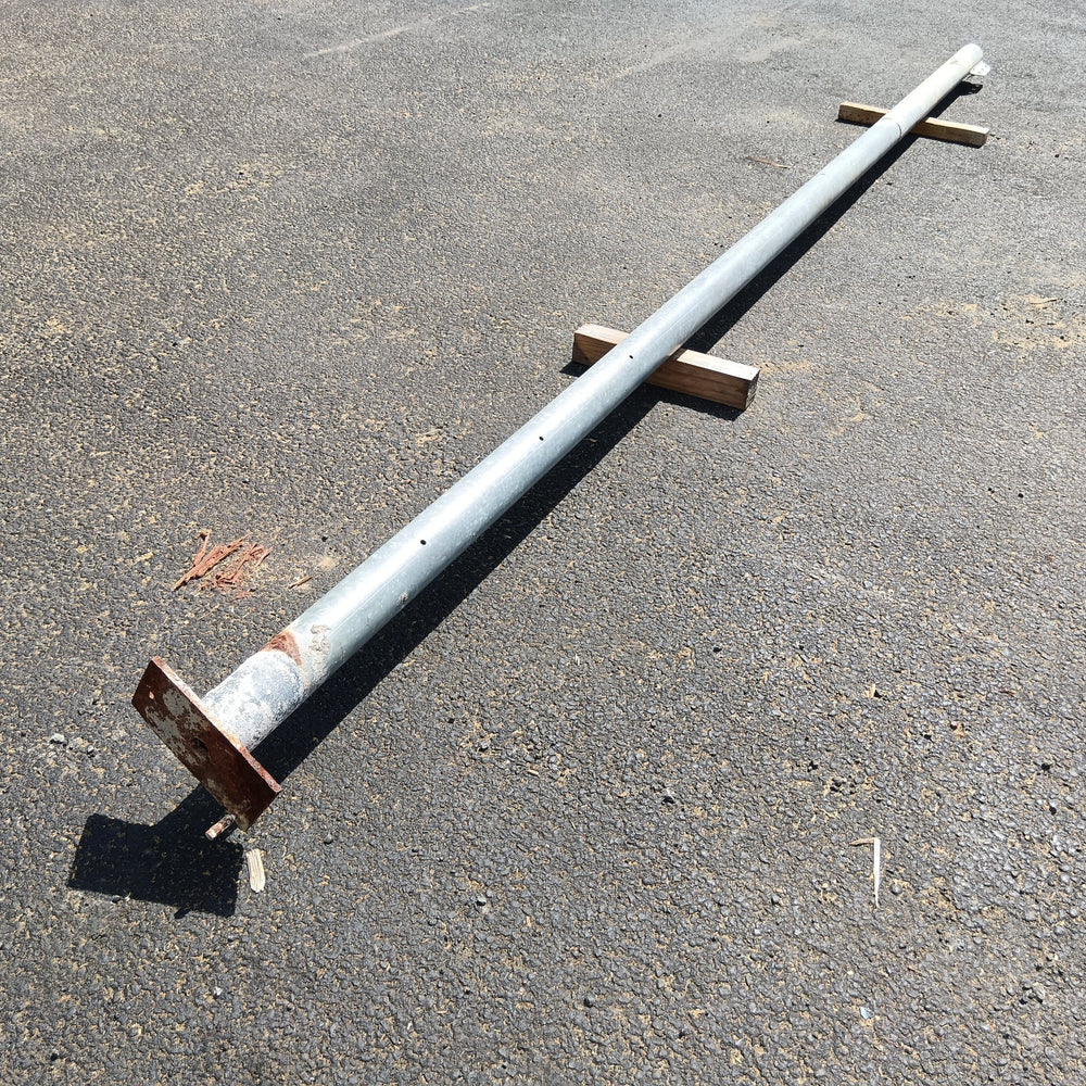 Poteau acier galvanisé - Ø x 115 - L=7.5m (7m à 8m)