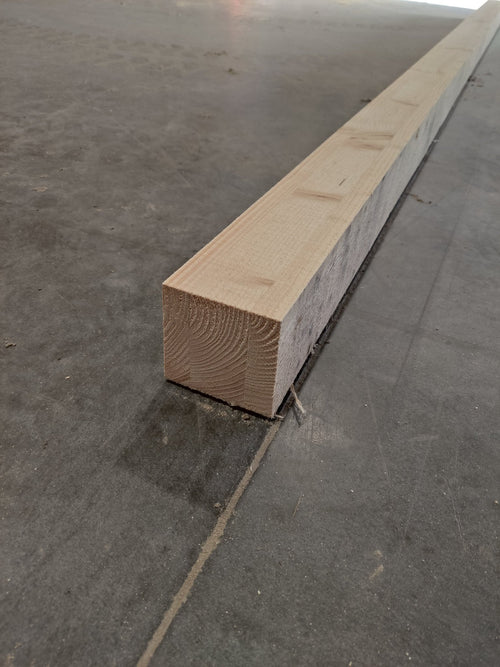Poteau - Lamellé collé - Brut de sciage - 3000 x 100 x 100 mm