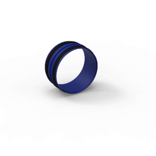 Raccord male avec caoutchoucs intégrés pour conduits D125mm Easyflex Renson