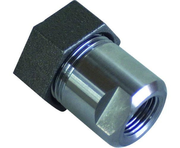 Raccord taraudé série longue VITEFER Acier noir diamètre : 12x17 réf. 38LN00