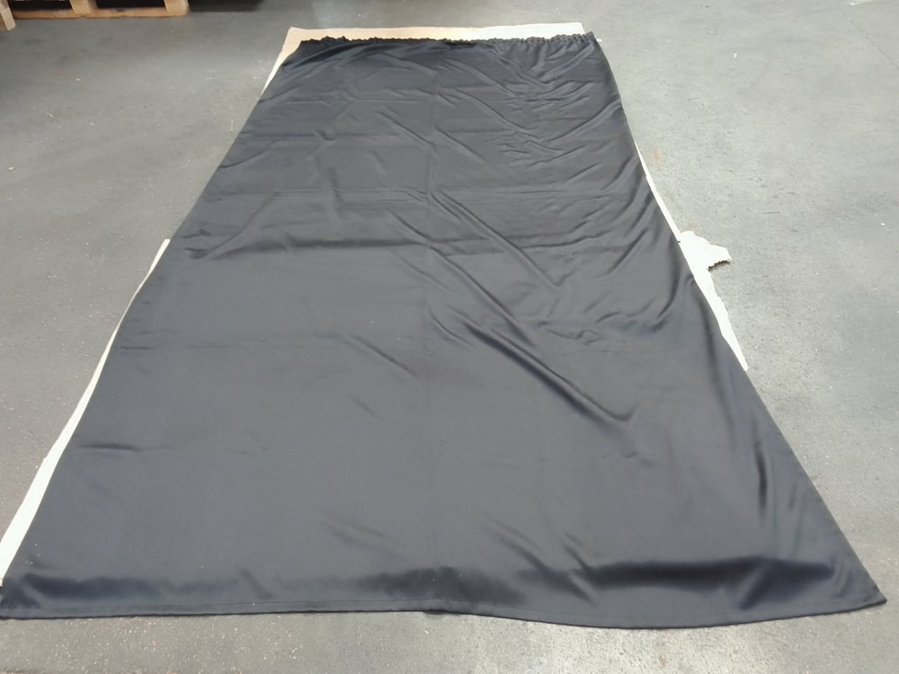 Rideau 100% polyester noir - 2700 x 1500 mm - SOTEXPRO (Belora 10)