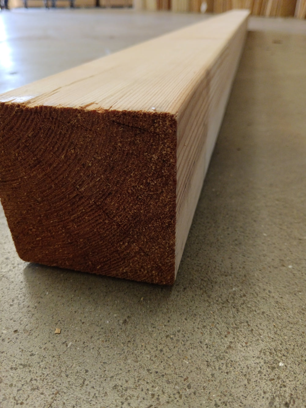 Poteau raboté pin - 90x90 - L=2m (déclassé)