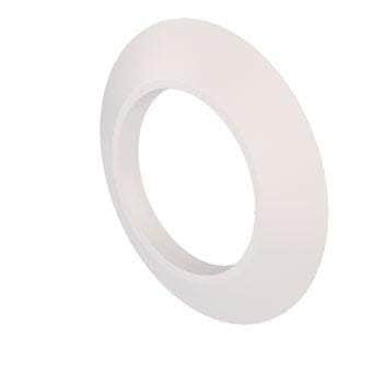 Rosace D 125 blanche élastomère réf. 710880 UBBINK