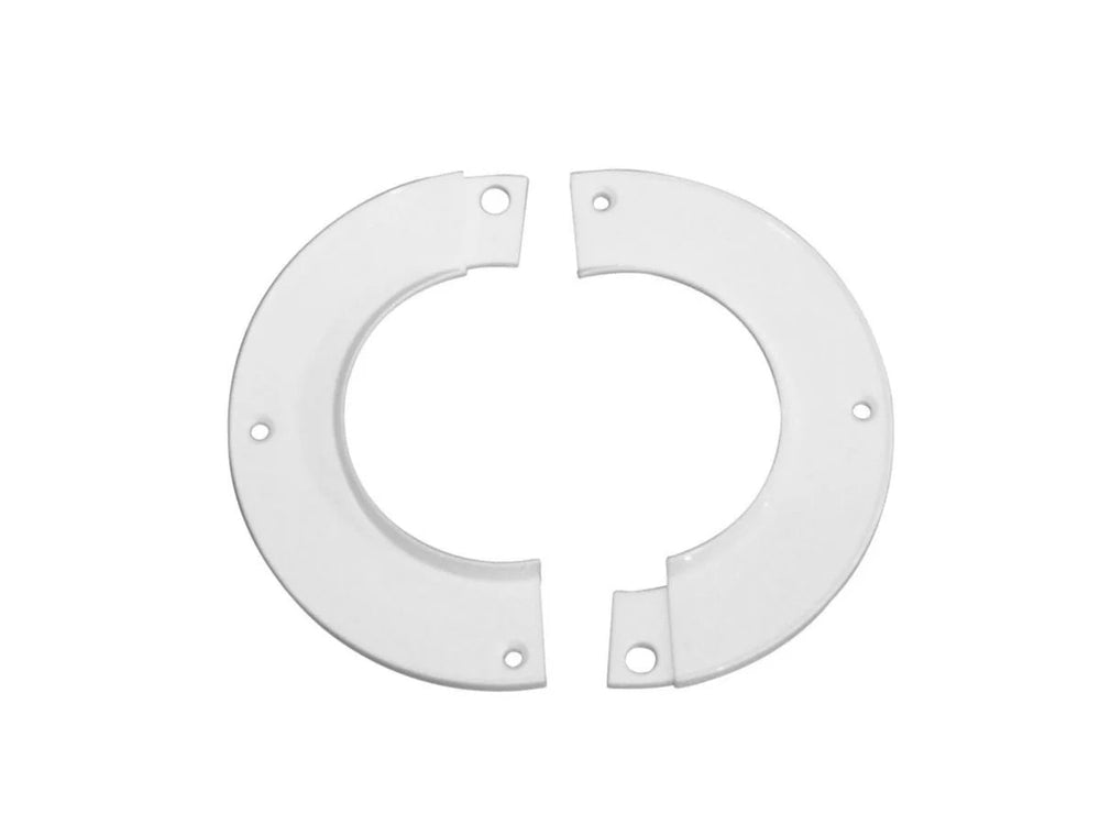 Rosace intérieure en PE blanche en 2 parties réf. 224115 UBBINK