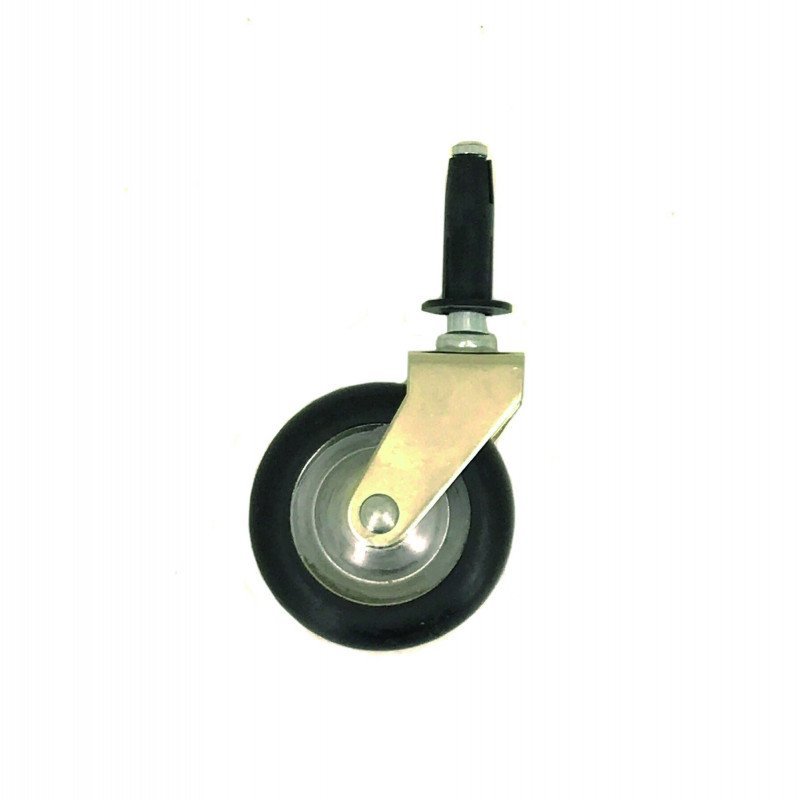 Roulette Pivotante, Tige Lisse, Ø 50 Mm Caujolle