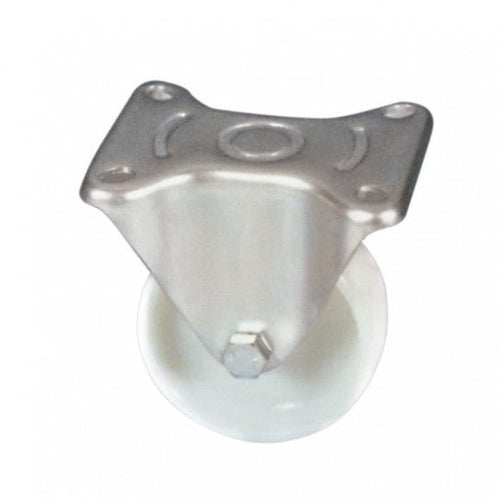 Roulette Polyam Blanc D.50 Fixe