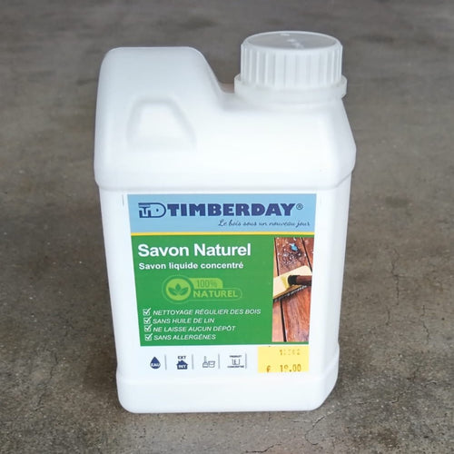 Savon Naturel Jerrican 1 Litre Timberday