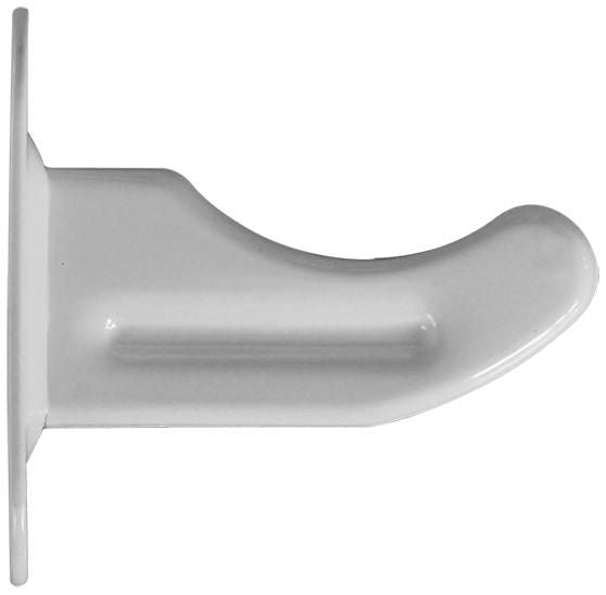 Support de radiateur traditionnel à visser axe longueur 85 mm blanc Réf. 137208 ram