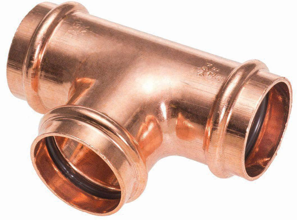 Té à sertir Altech cuivre réduit femelle femelle femelle diamètre 16 - 16 - 14 sachet de 2 pièces ALTECH