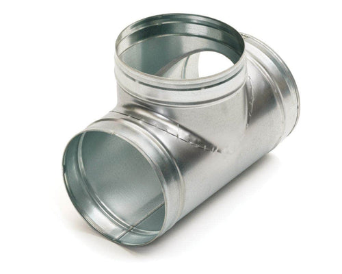 Té Equerre Galvanisé : TE 90° - Diamètre 400/400 mm 11093142 ALDES