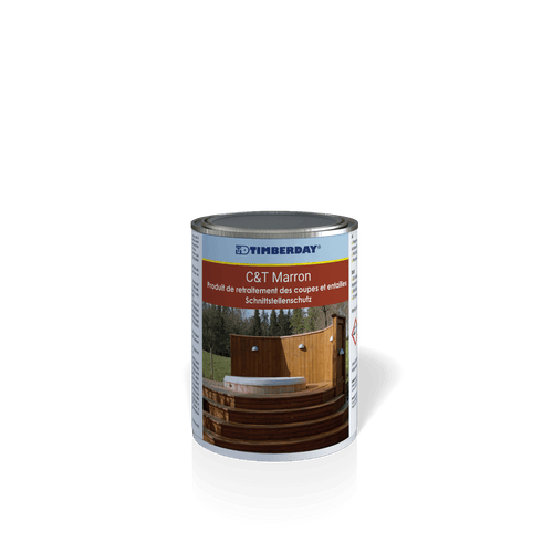 Traitement de coupe C&T Marron Seau 2,5 kg Timberday