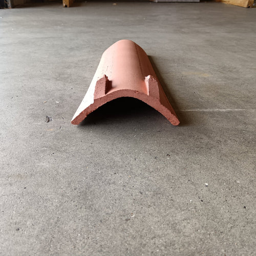 Tuile terre cuite - 495 x 185 x 70 mm (Canal Gironde 50 à tenons)