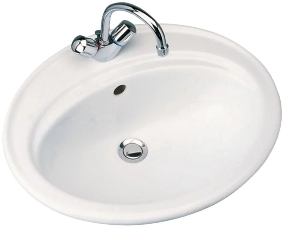 Vasque blanc Porcher Ulysse 56 x 46 cm P144801