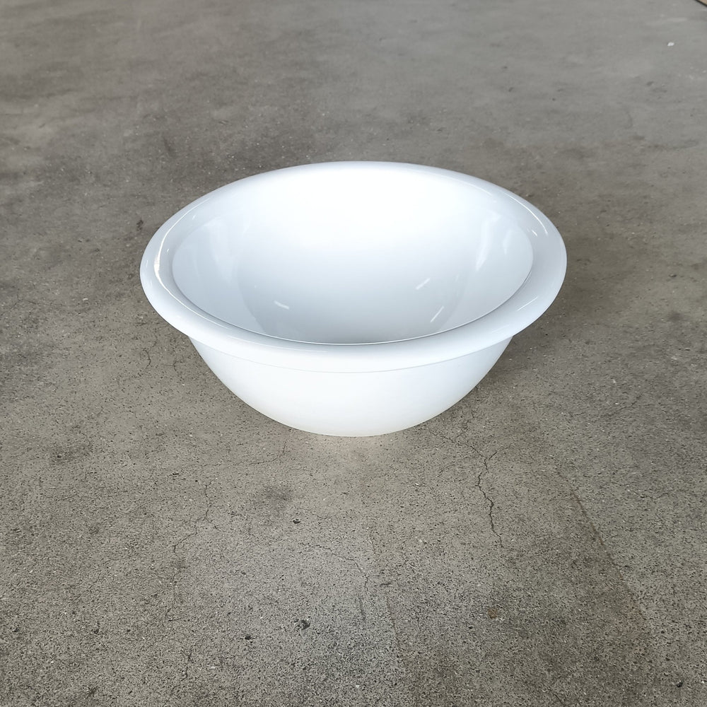 Vasque ronde à encastrer céramique blanc - 290 x 290 x 145 mm