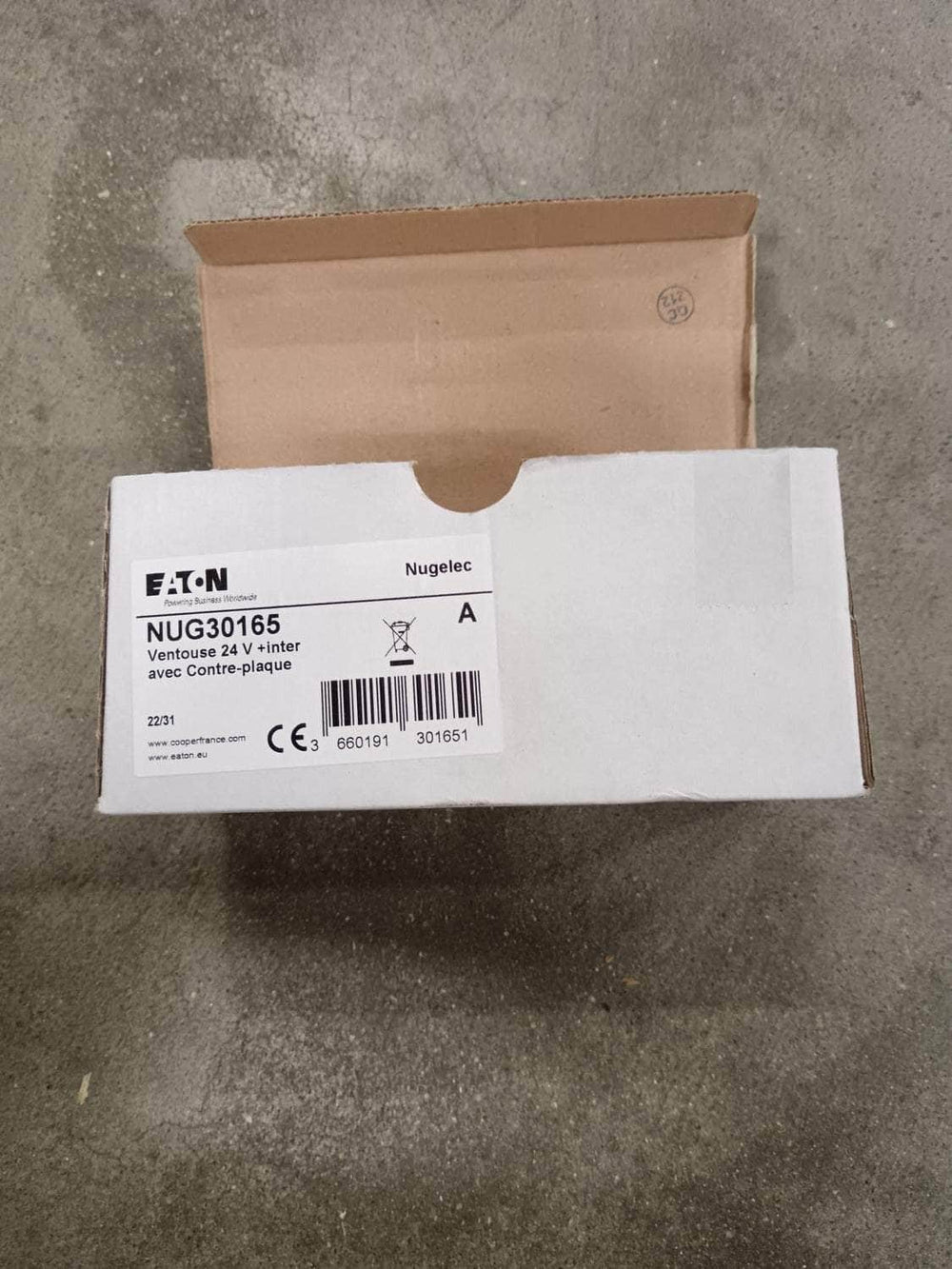 Ventouse électromagnétique de maintien de porte