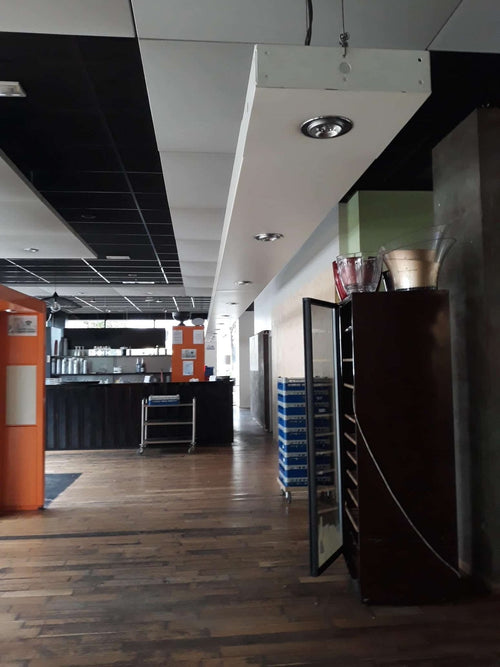 Cas concret : les faux plafonds d'un restaurant nantais détournés de la benne - Articonnex