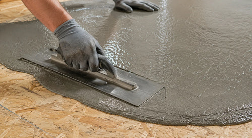 Pose de carrelage sur OSB avec natte de désolidarisation
