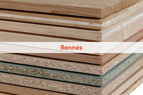 Magasin de panneau bois à Rennes