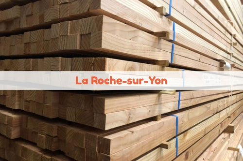 Magasin de tasseau bois à La Roche-sur-Yon