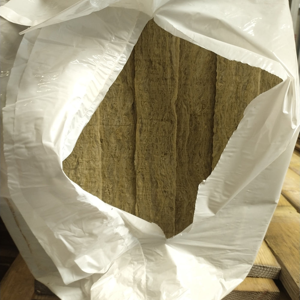 Panneau laine de roche - Rockwool Rockfaçade - R=2 - Ep=70mm - 1350 x 600