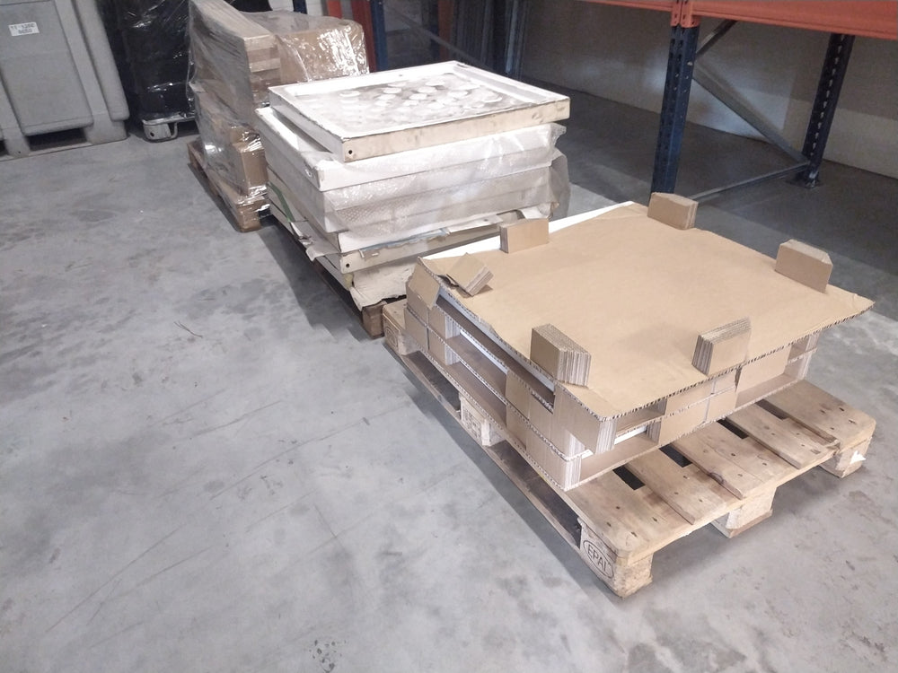 Receveur de douche céramique blanc - 900 x 900 x 75 mm