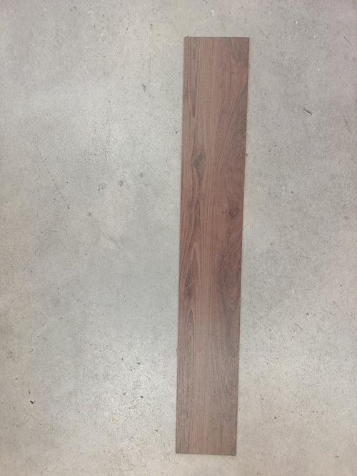 Dalle PVC marron - 1200 x 180 mm - à coller