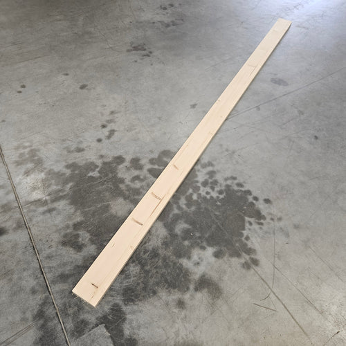 Planche resineux lamellé collé - 15 x 85 - L=2.5m (raboté 4 faces)