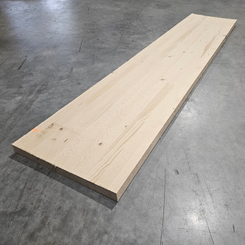 Plan de travail epicéa lamellé collé DBI - 3000 x 480 x 35 mm (brut de sciage)