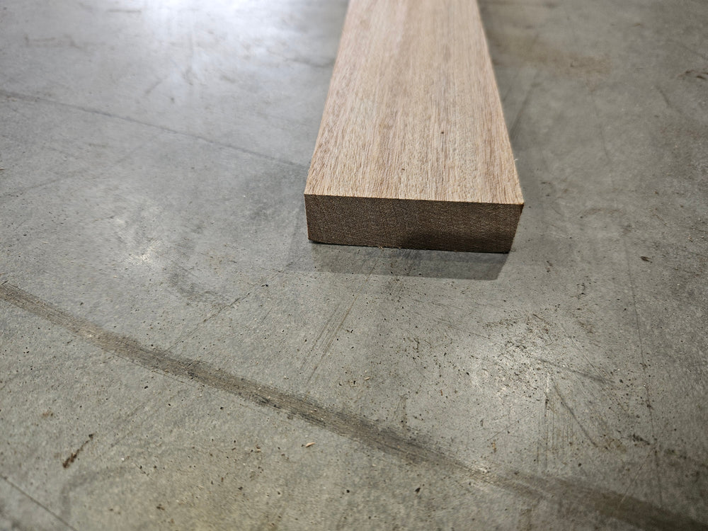 Planche exotique bois massif - 20 x 75 - L=2m (raboté 4 faces)