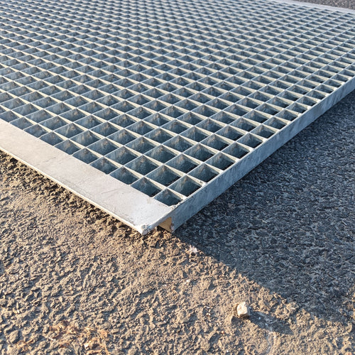 Caillebotis acier galvanisé - 1295 x 990 x 37 mm