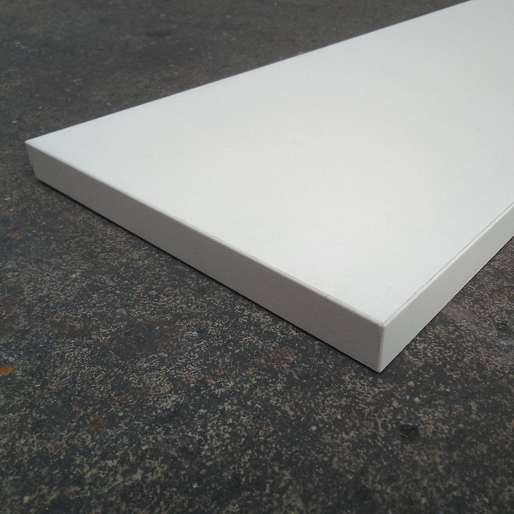 Tablette aggloméré blanc - 1380 x 200 x 19 mm