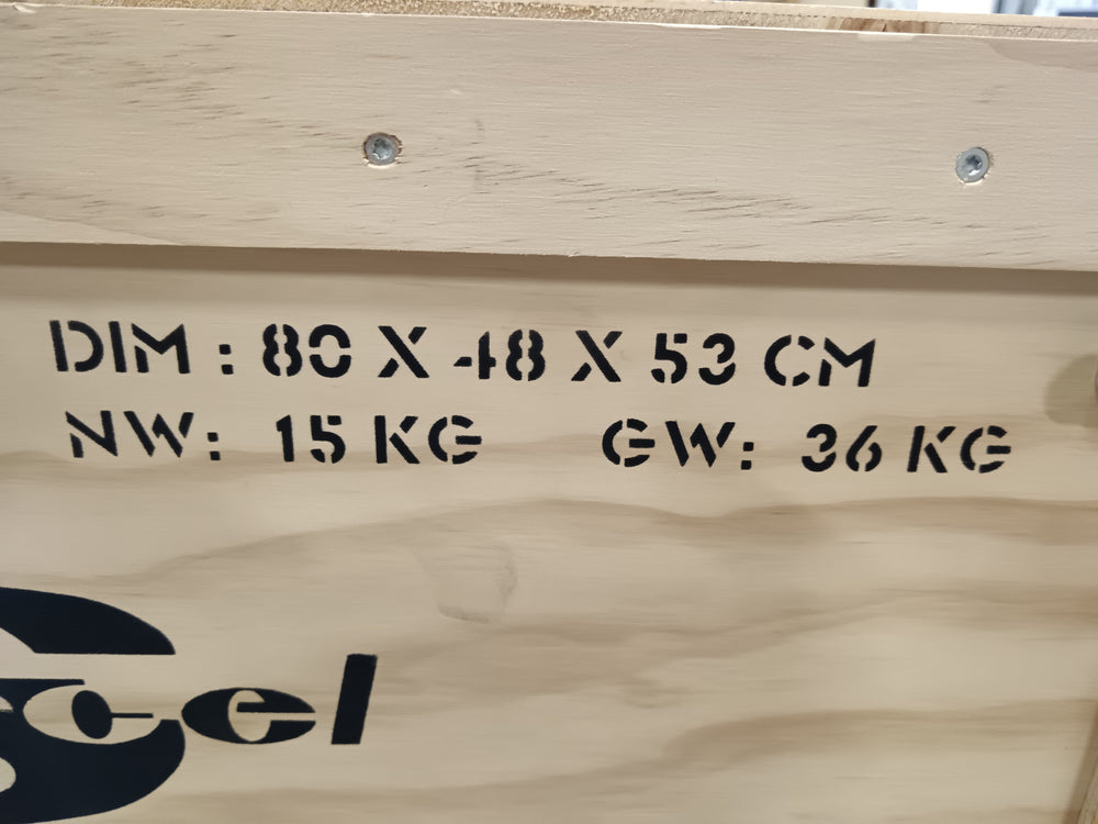 Caisse de transport contreplaqué - 800 x 600 x 530 mm