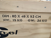 Caisse de transport contreplaqué - 800 x 600 x 530 mm