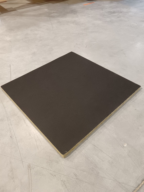 Faux-plafond Tonga noir - 600 x 600 x 22 mm - EUROCOUSTIC