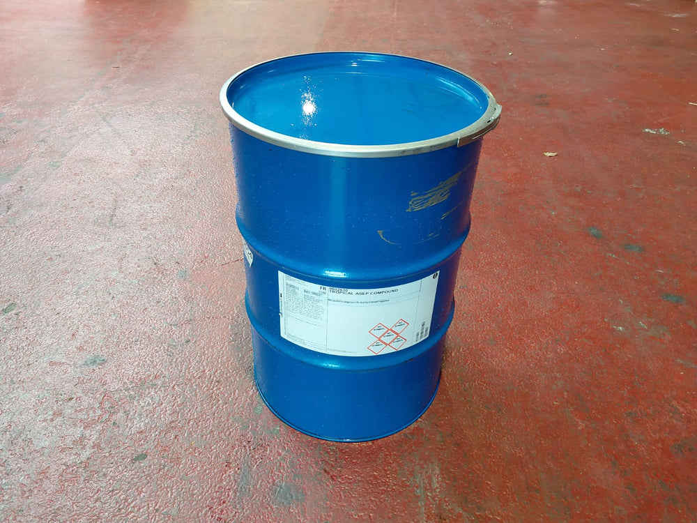 Fût métallique 200 litres bleu