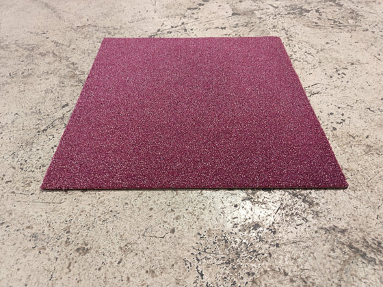 Dalle moquette rose - 500 x 500 mm — vue 2