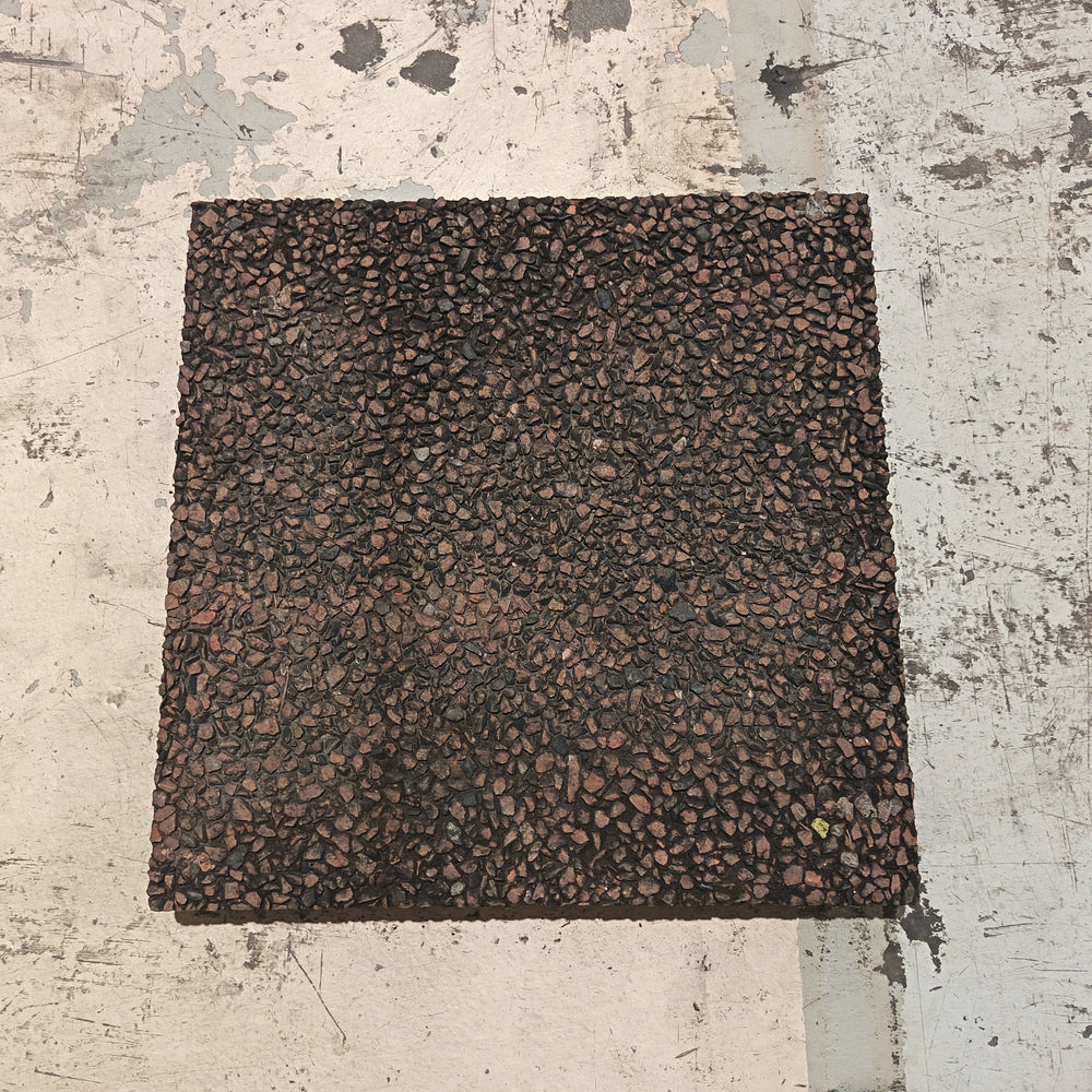 Dalle gravillonnée béton rose - 500 x 500 x 50 mm