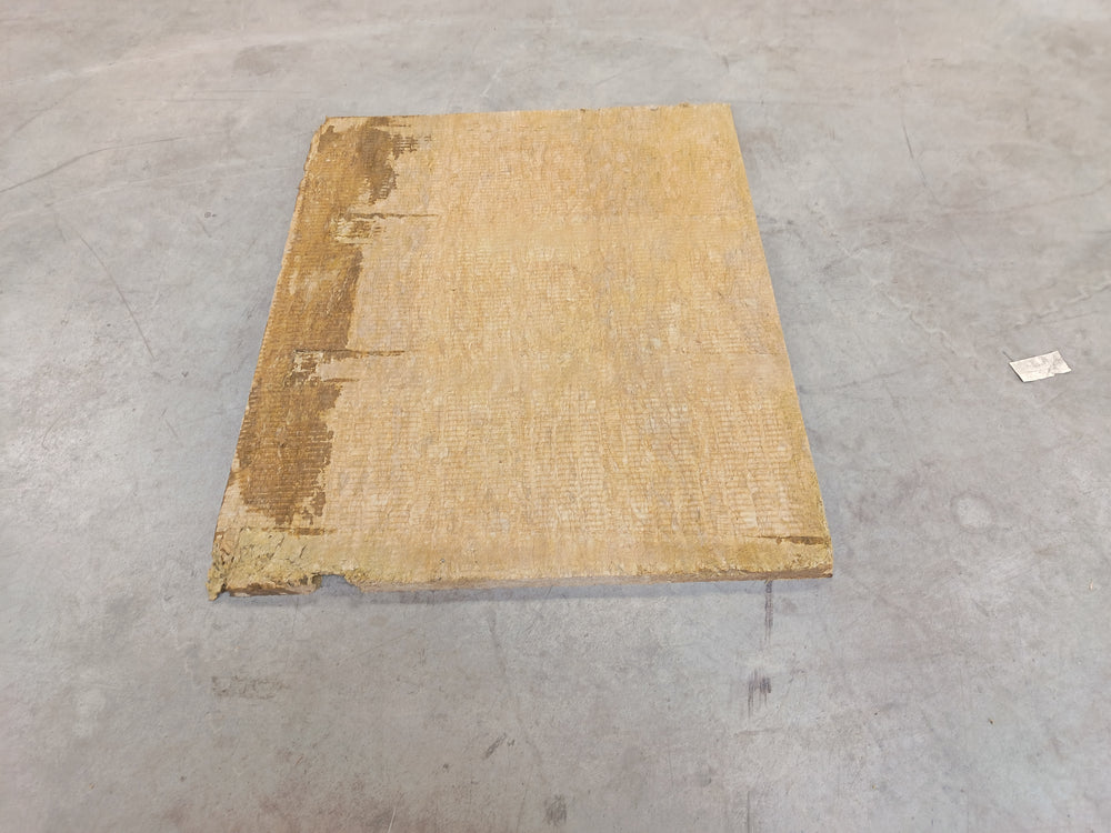 Panneau laine de roche marron R 1 - 1200 x 1000 mm - Ep=35mm - ROCKWOOL (Rockfacade)