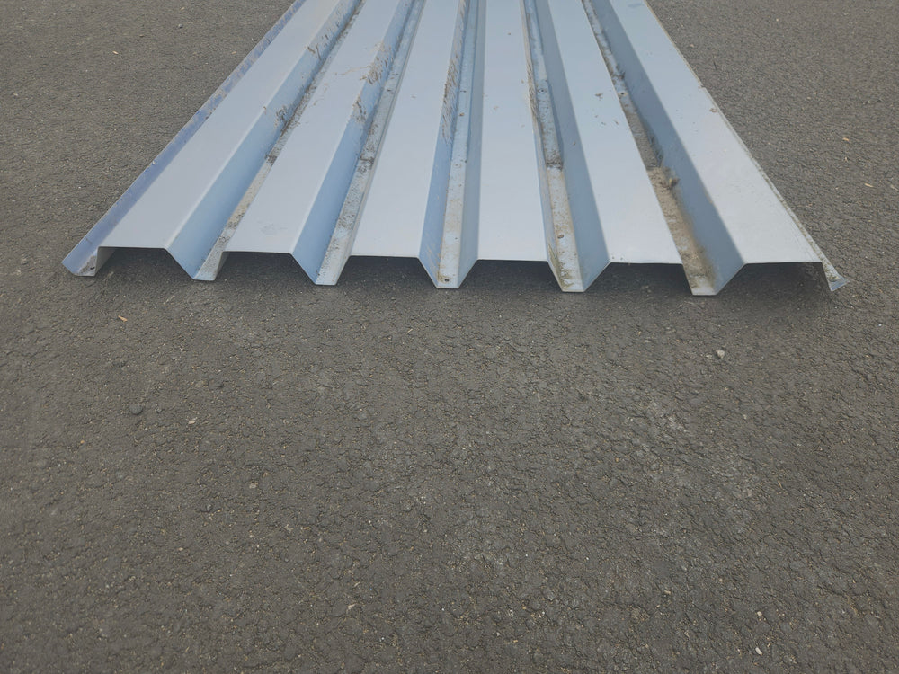 Bardage bleu métallisé - 3500 x 940 x 45 mm